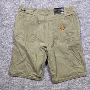 Off The Grid Havok 12" Men's Utility Shorts Olive Green Size 36 Workwear Moto